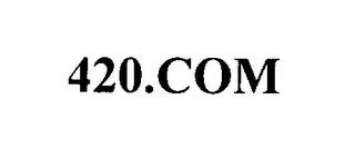 420.COM trademark