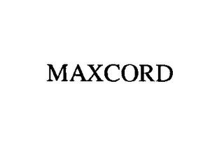 MAXCORD trademark