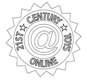 21ST CENTURY TOYS ONLINE trademark