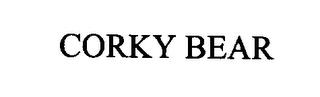 CORKY BEAR trademark