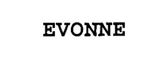 EVONNE trademark