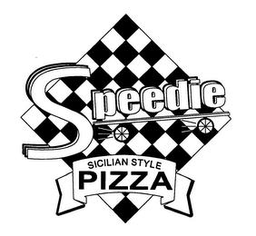 SPEEDIE SICILIAN STYLE PIZZA trademark