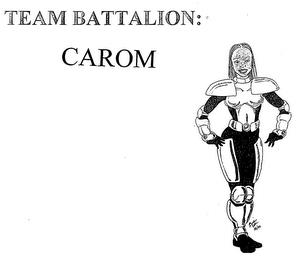 TEAM BATTALION: CAROM trademark