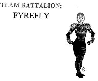 TEAM BATTALION: FYREFLY trademark