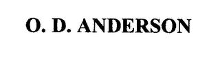 O. D. ANDERSON trademark