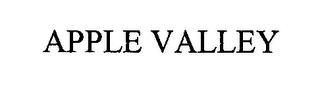 APPLE VALLEY trademark