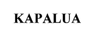 KAPALUA trademark