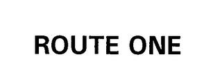 ROUTE ONE trademark