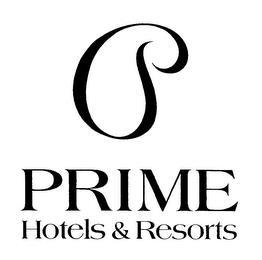 P PRIME HOTELS & RESORTS trademark