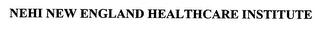 NEHI NEW ENGLAND HEALTHCARE INSTITUTE trademark