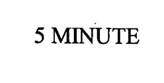 5 MINUTE trademark