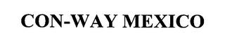 CON-WAY MEXICO trademark