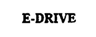 E-DRIVE trademark