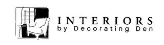 INTERIORS BY DECORATING DEN trademark