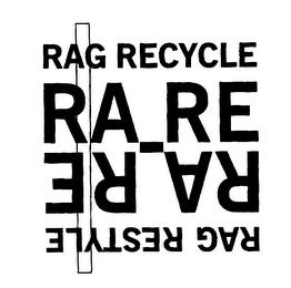 RAG RECYCLE_RA RE RAG RESTYLE trademark