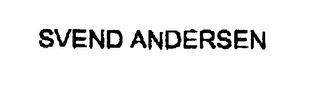 SVEND ANDERSEN trademark