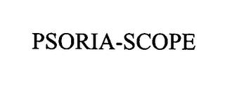 PSORIA-SCOPE trademark