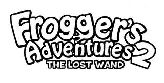 FROGGER'S ADVENTURES2 THE LOST WAND trademark