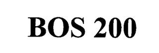 BOS 200 trademark