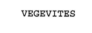 VEGEVITES trademark