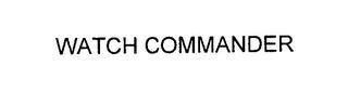 WATCH COMMANDER trademark