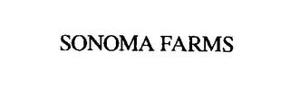 SONOMA FARMS trademark