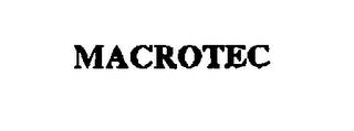 MACROTEC trademark