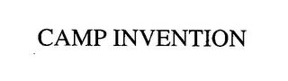 CAMP INVENTION trademark