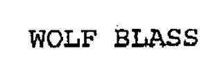 WOLF BLASS trademark