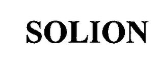 SOLION trademark