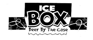 ICE BOX BEER BY THE CASE trademark