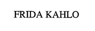 FRIDA KAHLO trademark