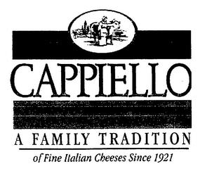 CAPPIELLLO A FAMILY TRADITION OF FINE ITALIAN CHEESES SINCE 1921 trademark