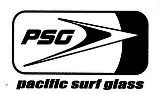 PSG PACIFIC SURF GLASS trademark