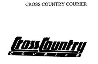 CROSS COUNTRY COURIER trademark