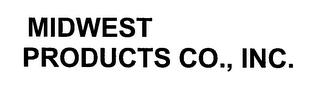 MIDWEST PRODUCTS CO., INC. trademark