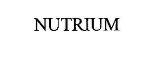 NUTRIUM trademark