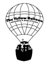 THE YELLOW BALLOON CHILDREN'S HAIR STYLING trademark