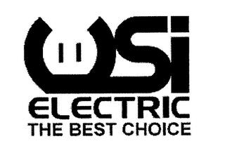 USI ELECTRIC THE BEST CHOICE trademark