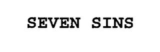 SEVEN SINS trademark