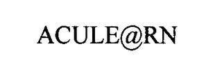 ACULE@RN Trademark (USPTO Serial 76476096) – Aculearn Pte Ltd