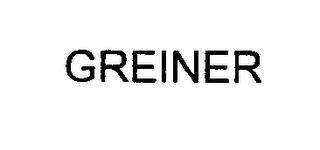 GREINER trademark