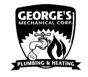 GEORGE'S MECHANICAL CORP. PLUMBING & HEATING trademark