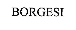 BORGESI trademark