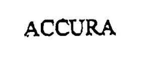 ACCURA trademark