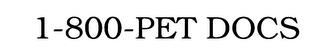 1-800-PET DOCS trademark