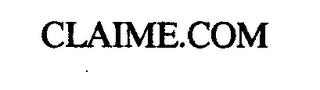 CLAIME.COM trademark