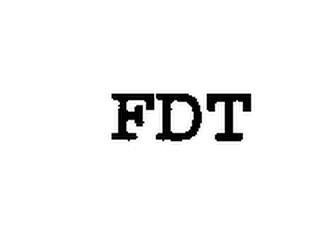 FDT trademark