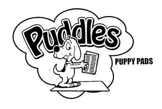 PUDDLES PUPPY PADS trademark