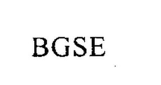 BGSE trademark